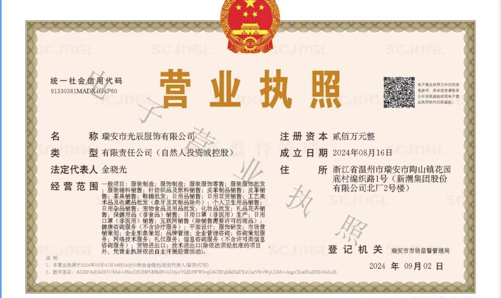 Manufacturer License