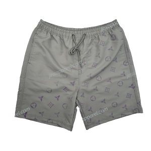 UV light reactive shorts polyester taffeta