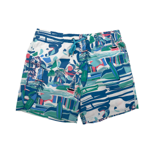 memory like fabric swim trunk