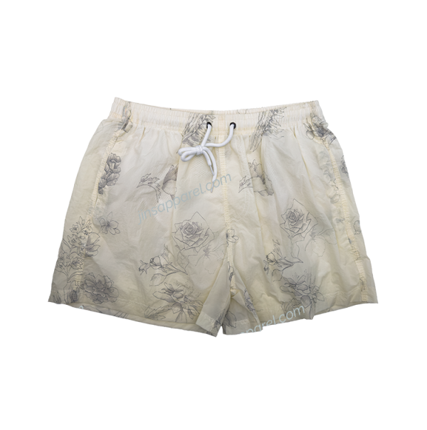 nylon taffeta swim trunks 3