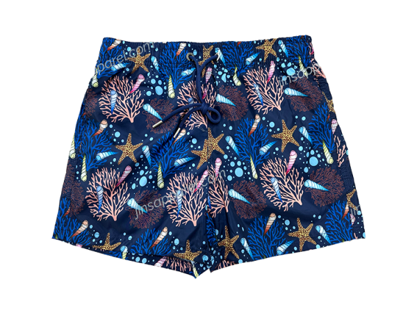 polyester taffeta swim trunks