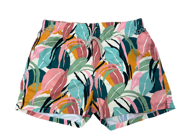 pongee swim trunks