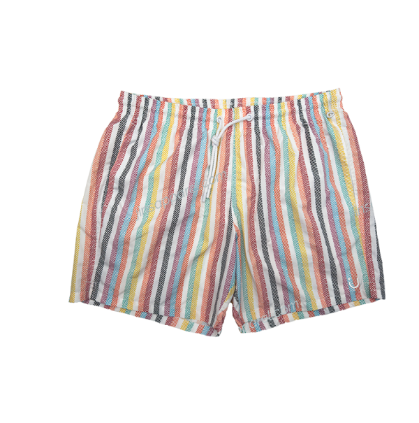 pongee swim trunks non glossy