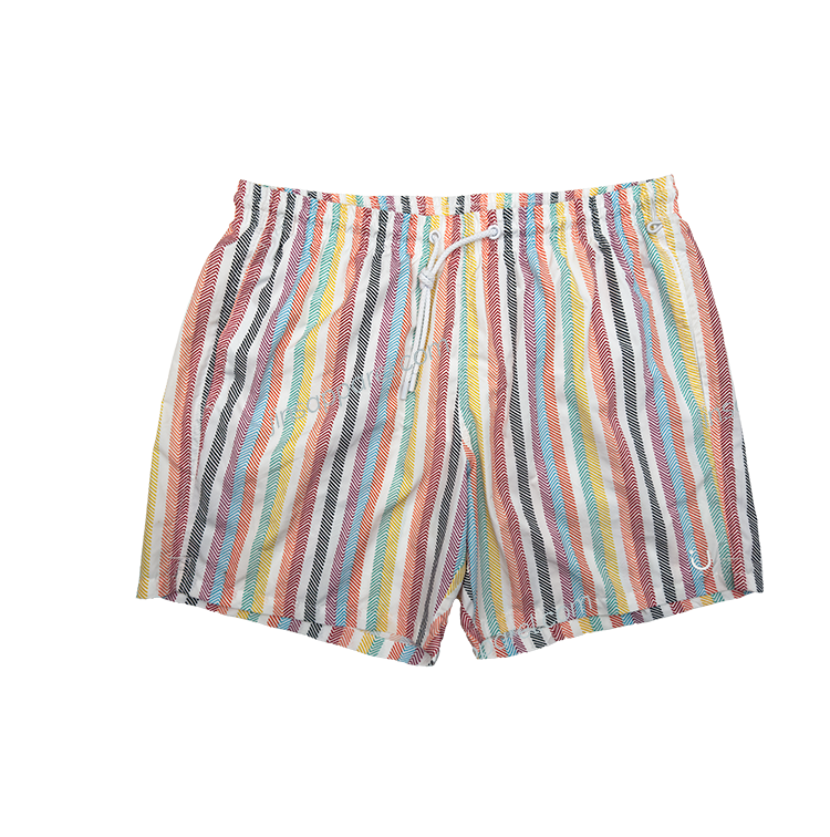 pongee swim trunks non glossy