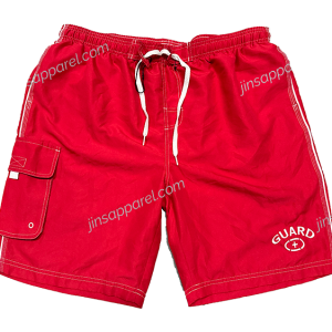 side pocket swim trunks