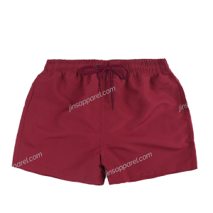 solid color swim trunks rose