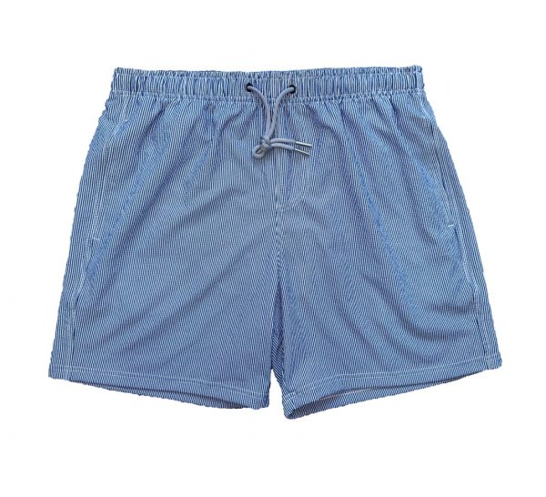 Seersucker Shorts - Blue